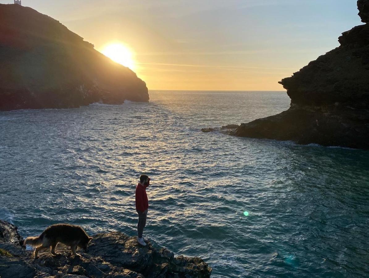 Polrunny Farm Sloe Cottage With A Sea View Boscastle Exterior foto