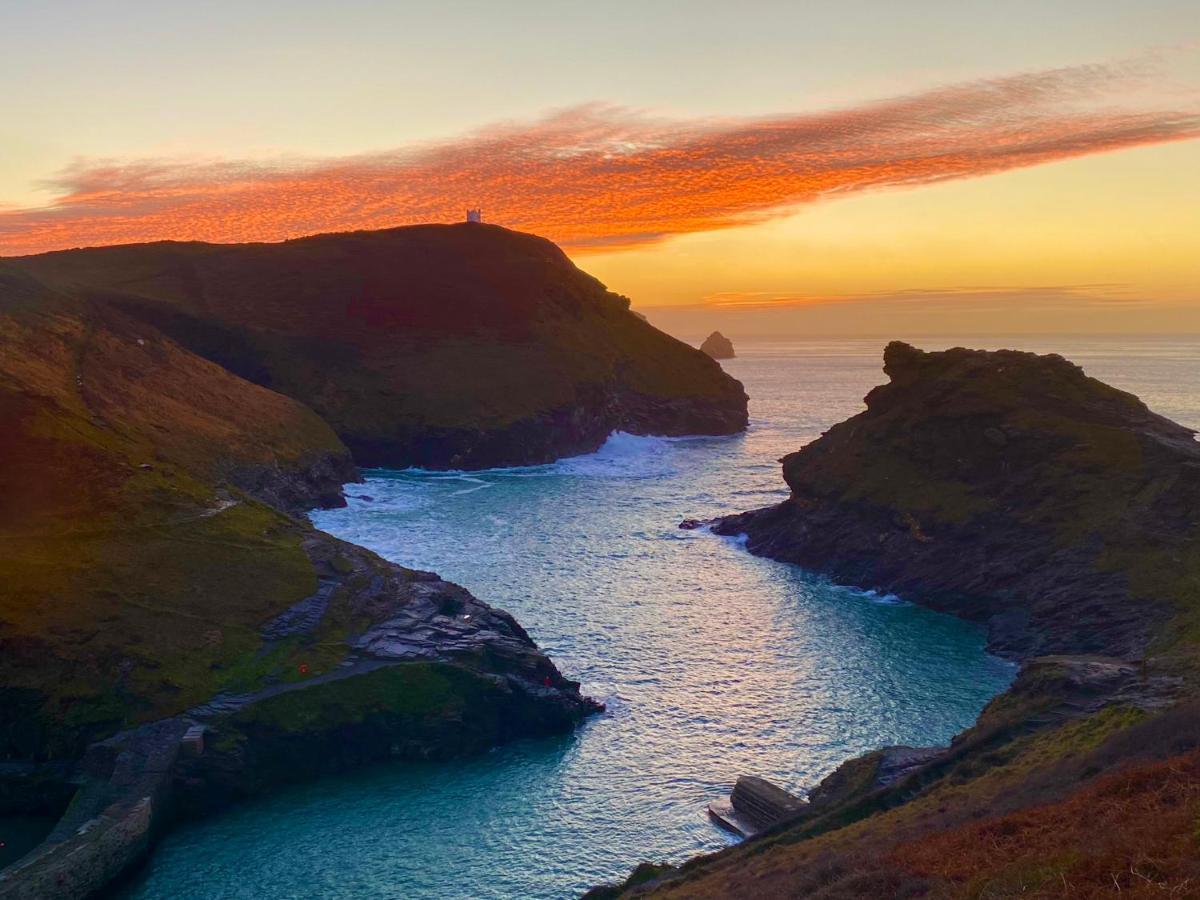 Polrunny Farm Sloe Cottage With A Sea View Boscastle Exterior foto